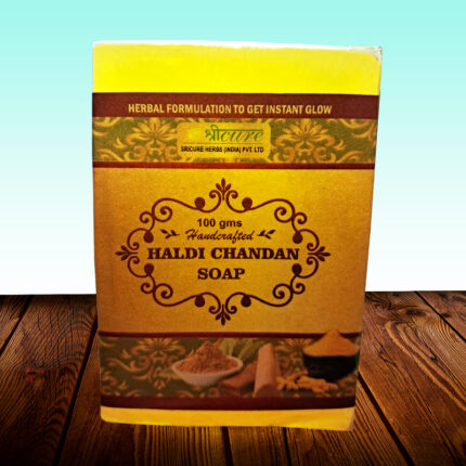 Haldi Chandan Soap, turmeric soap, sandle soap